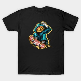 Awesome Skateboarding Grim Reaper T-Shirt